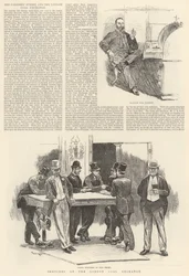 Sketches at the London Coal Exchange